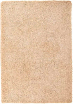 vidaXL - Hoogpolig - vloerkleed - NAVARRA - 160x230 - cm - polyester - beige
