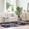 vidaXL - Hoogpolig - vloerkleed - NAVARRA - 160x230 - cm - polyester - donkergrijs