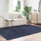 vidaXL - Hoogpolig - vloerkleed - NAVARRA - 160x230 - cm - polyester - marineblauw