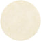 vidaXL - Hoogpolig - vloerkleed - NAVARRA - 200x200 - cm - polyester - crèmekleurig