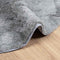 vidaXL - Hoogpolig - vloerkleed - NAVARRA - 200x200 - cm - polyester - zilvergrijs