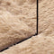 vidaXL - Hoogpolig - vloerkleed - NAVARRA - 200x200 - cm - polyester - beige