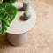 vidaXL - Hoogpolig - vloerkleed - NAVARRA - 200x200 - cm - polyester - beige