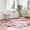 vidaXL - Hoogpolig - vloerkleed - NAVARRA - 200x200 - cm - polyester - stoffig - roze