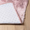 vidaXL - Hoogpolig - vloerkleed - NAVARRA - 200x200 - cm - polyester - stoffig - roze