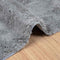 vidaXL - Hoogpolig - vloerkleed - NAVARRA - 200x200 - cm - polyester - zilvergrijs