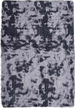 vidaXL - Hoogpolig - vloerkleed - NAVARRA - 200x290 - cm - polyester - donkergrijs