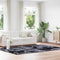 vidaXL - Hoogpolig - vloerkleed - NAVARRA - 200x290 - cm - polyester - donkergrijs
