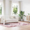 vidaXL - Hoogpolig - vloerkleed - NAVARRA - 200x290 - cm - polyester - stoffig - roze