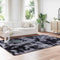 vidaXL - Hoogpolig - vloerkleed - NAVARRA - 200x290 - cm - polyester - donkergrijs