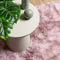 vidaXL - Hoogpolig - vloerkleed - NAVARRA - 200x290 - cm - polyester - stoffig - roze