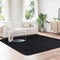 vidaXL - Hoogpolig - vloerkleed - NAVARRA - 240x240 - cm - polyester - zwart