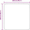 vidaXL - Hoogpolig - vloerkleed - NAVARRA - 240x240 - cm - polyester - stoffig - roze