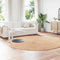 vidaXL - Hoogpolig - vloerkleed - NAVARRA - 240x240 - cm - polyester - beige
