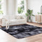 vidaXL - Hoogpolig - vloerkleed - NAVARRA - 240x240 - cm - polyester - donkergrijs