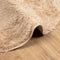 vidaXL - Hoogpolig - vloerkleed - NAVARRA - 240x240 - cm - polyester - beige