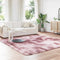vidaXL - Hoogpolig - vloerkleed - NAVARRA - 240x240 - cm - polyester - stoffig - roze