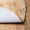 vidaXL - Hoogpolig - vloerkleed - NAVARRA - 240x240 - cm - polyester - beige