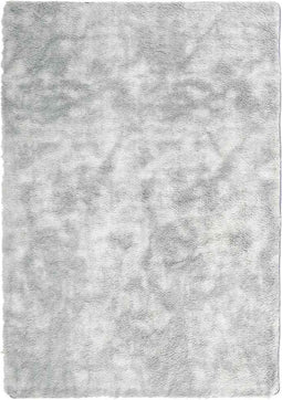 vidaXL - Hoogpolig - vloerkleed - NAVARRA - 240x340 - cm - polyester - lichtgrijs