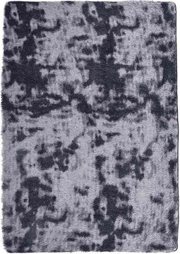 vidaXL - Hoogpolig - vloerkleed - NAVARRA - 240x340 - cm - polyester - donkergrijs