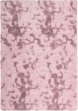 vidaXL - Hoogpolig - vloerkleed - NAVARRA - 240x340 - cm - polyester - stoffig - roze
