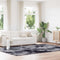 vidaXL - Hoogpolig - vloerkleed - NAVARRA - 240x340 - cm - polyester - donkergrijs
