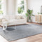 vidaXL - Hoogpolig - vloerkleed - NAVARRA - 240x340 - cm - polyester - zilvergrijs