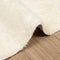 vidaXL - Hoogpolig - vloerkleed - NAVARRA - 240x340 - cm - polyester - crèmekleurig