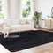 vidaXL - Hoogpolig - vloerkleed - NAVARRA - 240x340 - cm - polyester - zwart