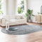 vidaXL - Hoogpolig - vloerkleed - NAVARRA - 300x200 - cm - polyester - zilvergrijs