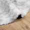 vidaXL - Hoogpolig - vloerkleed - NAVARRA - 300x200 - cm - polyester - lichtgrijs