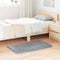 vidaXL - Hoogpolig - vloerkleed - NAVARRA - 60x100 - cm - polyester - zilvergrijs