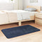 vidaXL - Hoogpolig - vloerkleed - NAVARRA - 60x100 - cm - polyester - marineblauw