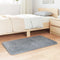 vidaXL - Hoogpolig - vloerkleed - NAVARRA - 60x100 - cm - polyester - zilvergrijs