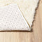 vidaXL - Hoogpolig - vloerkleed - NAVARRA - 60x100 - cm - polyester - crèmekleurig