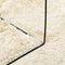 vidaXL - Hoogpolig - vloerkleed - NAVARRA - 60x100 - cm - polyester - crèmekleurig