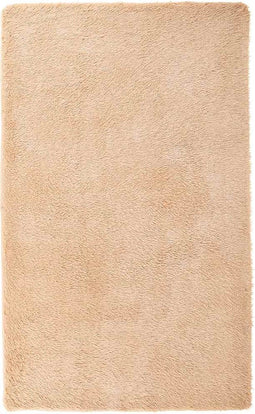 vidaXL - Hoogpolig - vloerkleed - NAVARRA - 80x150 - cm - polyester - beige