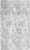 vidaXL - Hoogpolig - vloerkleed - NAVARRA - 80x150 - cm - polyester - lichtgrijs