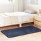 vidaXL - Hoogpolig - vloerkleed - NAVARRA - 80x150 - cm - polyester - marineblauw