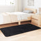 vidaXL - Hoogpolig - vloerkleed - NAVARRA - 80x150 - cm - polyester - zwart