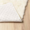 vidaXL - Hoogpolig - vloerkleed - NAVARRA - 80x150 - cm - polyester - crèmekleurig