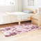 vidaXL - Hoogpolig - vloerkleed - NAVARRA - 80x150 - cm - polyester - stoffig - roze