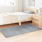 vidaXL - Hoogpolig - vloerkleed - NAVARRA - 80x150 - cm - polyester - zilvergrijs