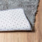 vidaXL - Hoogpolig - vloerkleed - NAVARRA - 80x150 - cm - polyester - zilvergrijs