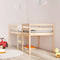 vidaXL - Hoogslaper - massief - grenenhout - 90x190 - cm