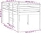 vidaXL - Hoogslaper - massief - grenenhout - 90x190 - cm
