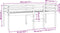 vidaXL - Hoogslaper - massief - grenenhout - wasbruin - 75x190 - cm