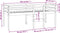 vidaXL - Hoogslaper - massief - grenenhout - wasbruin - 80x200 - cm