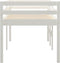 vidaXL - Hoogslaper - massief - grenenhout - wit - 75x190 - cm