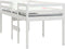 vidaXL - Hoogslaper - massief - grenenhout - wit - 90x190 - cm